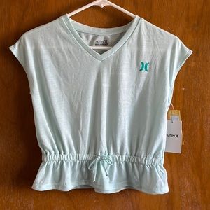 Hurley Cloud Dolman top in blue mist